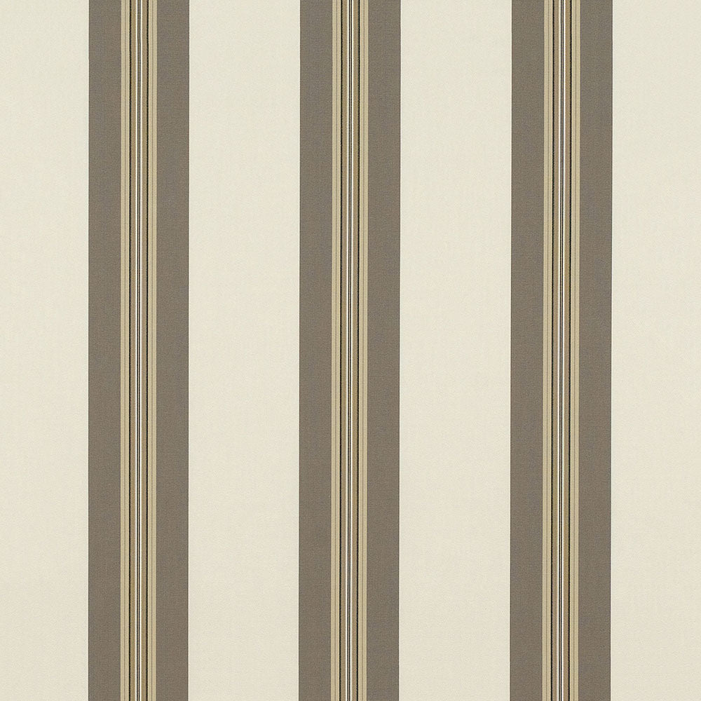 Sunbrella 46 Stripes Premium Taupe Tailored Bar Fabric
