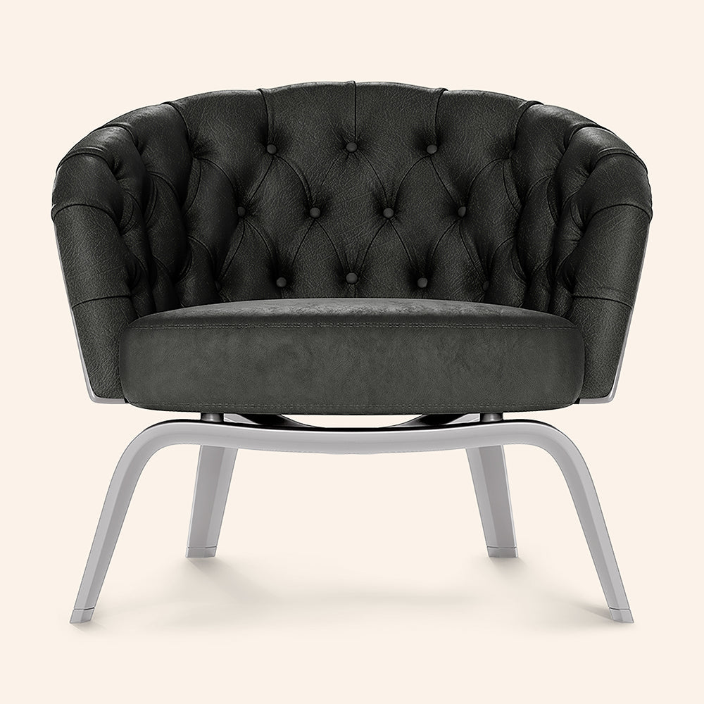 Deerfield Charcoal Dust Fabric lifestyle