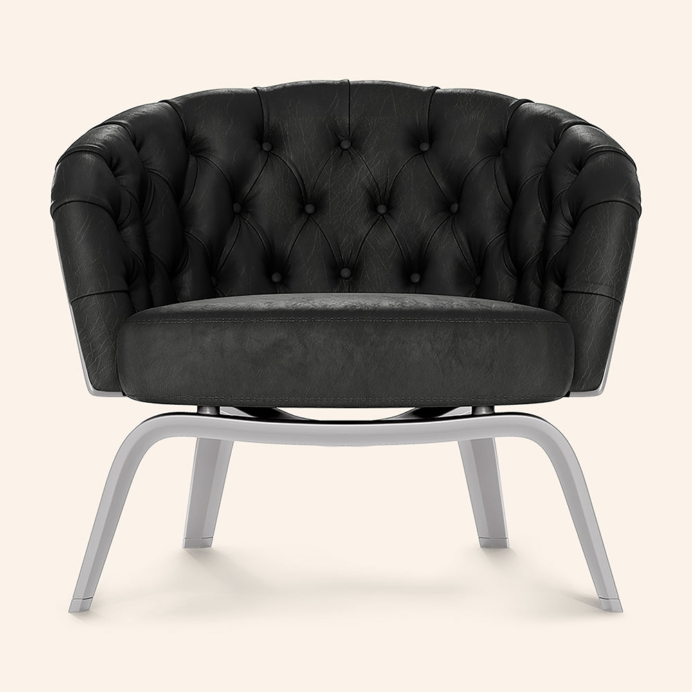 Deerfield Black Fabric lifestyle