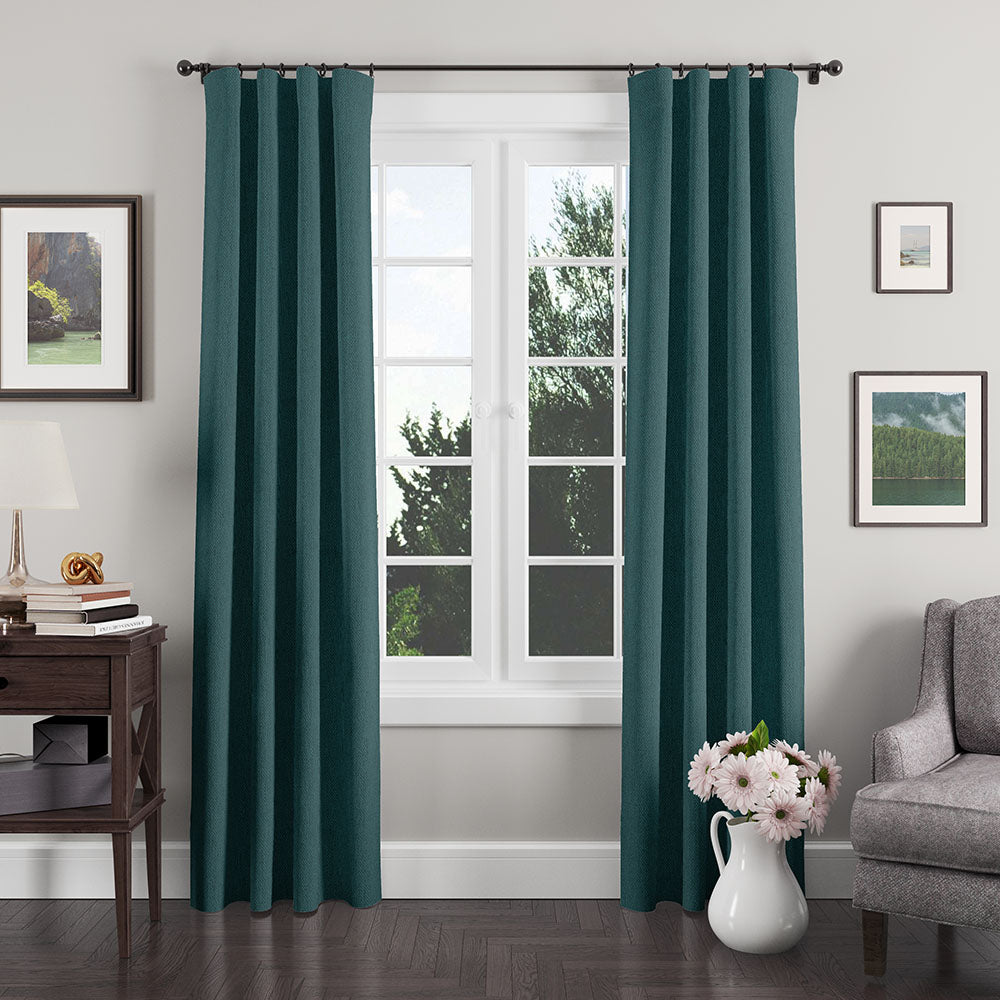 Path Dark Cyan Fabric lifestyle