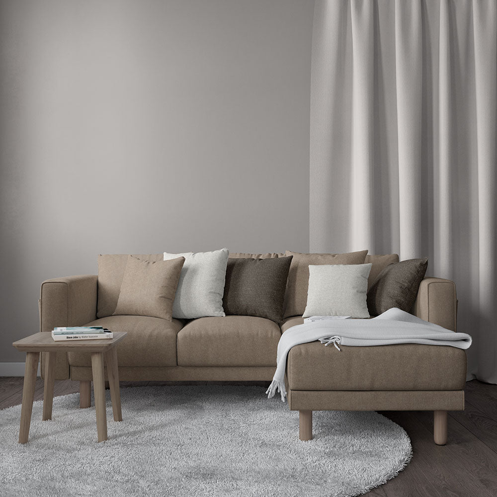 Chelsea Sandy Brown Fabric lifestyle