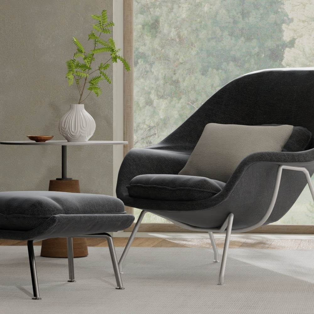 Nora Coal Fabric lifestyle