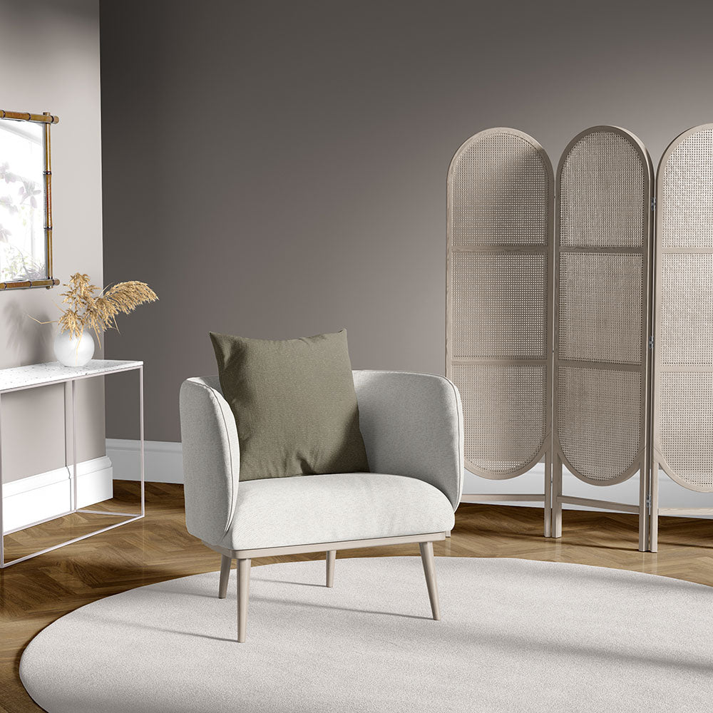 Brown Cream Fabric lifestyle