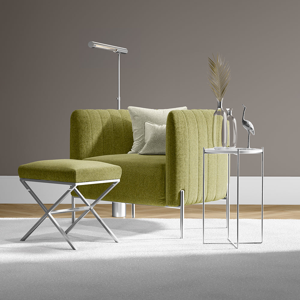 Irene Chartreuse Fabric lifestyle