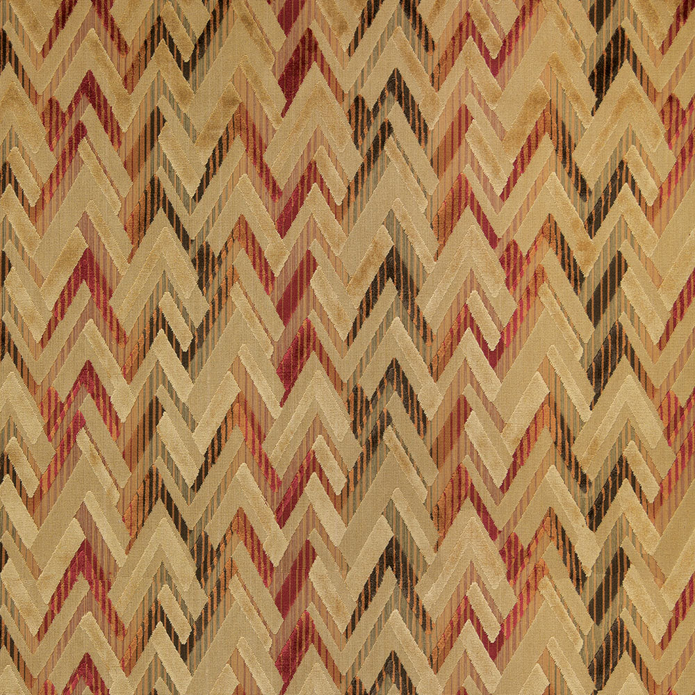 Skylines Russet Fabric
