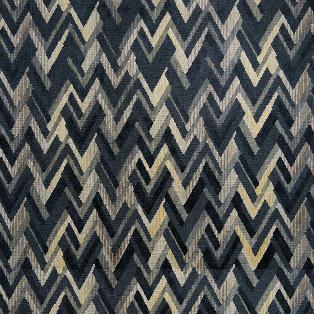 Skylines Charcoal Fabric