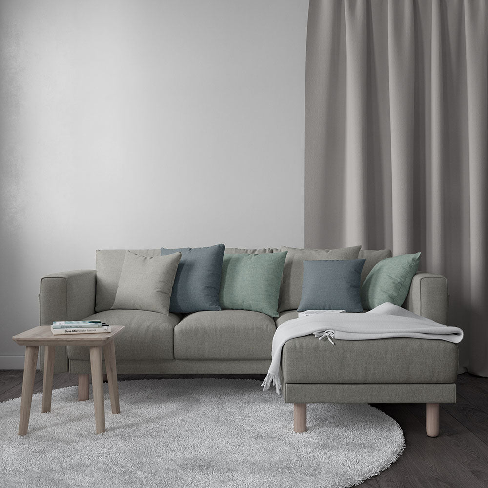 Martine Limestone Fabric lifestyle