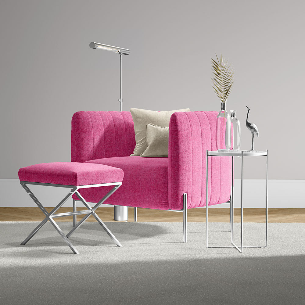 Berry Hot Pink Fabric lifestyle
