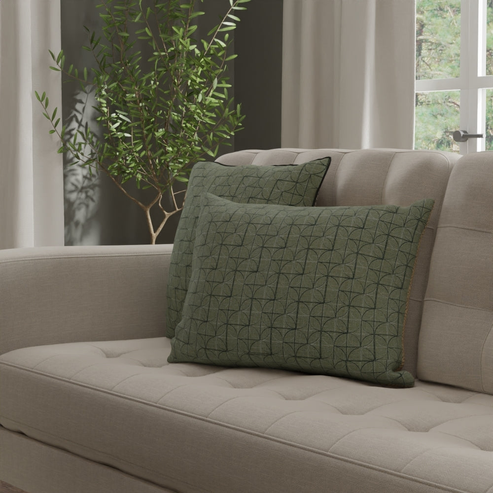Carmine Moss Fabric lifestyle