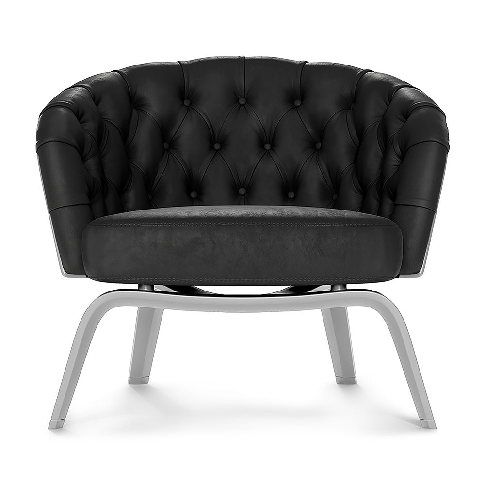 Finch Black Fabric lifestyle