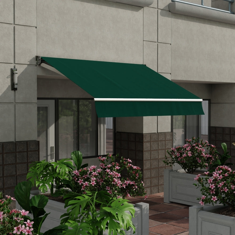 Sunbrella 60 Custom Standard Erin Green Fabric lifestyle