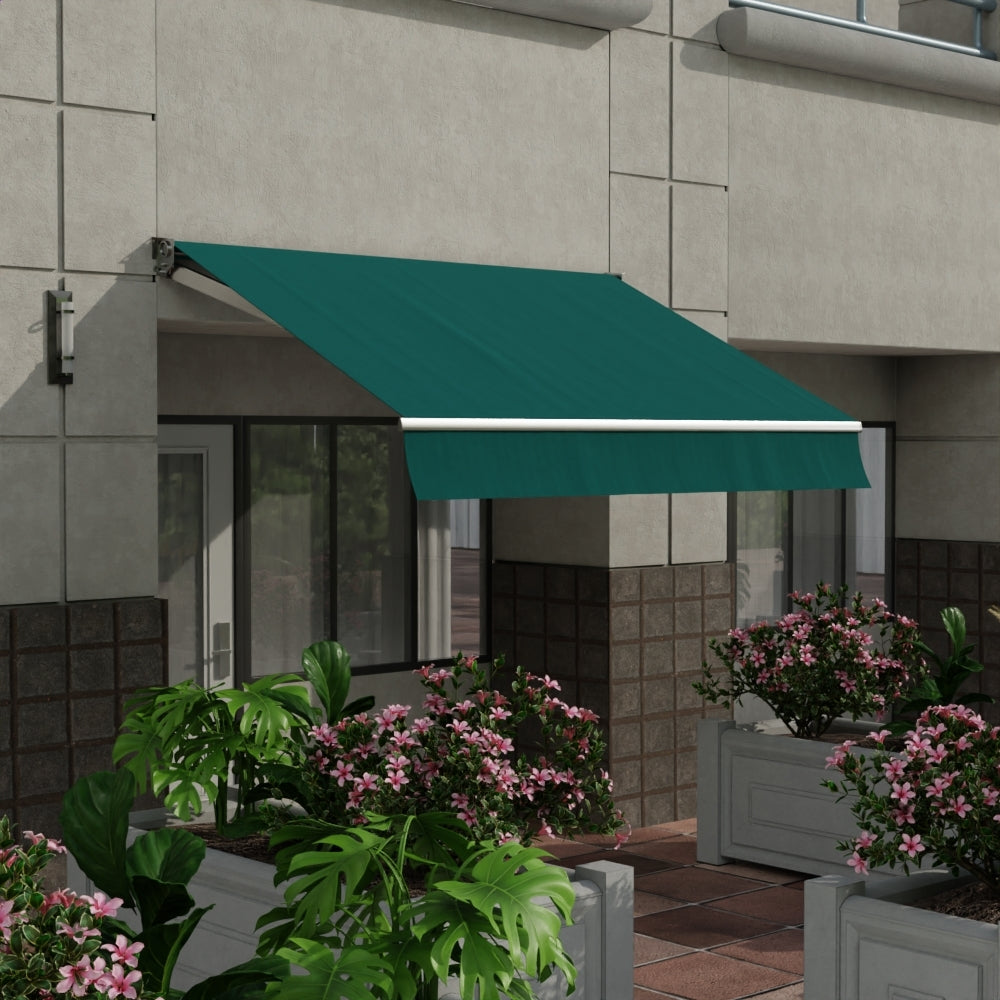 Sunbrella 60 Solid Standard Aquamarine Fabric lifestyle