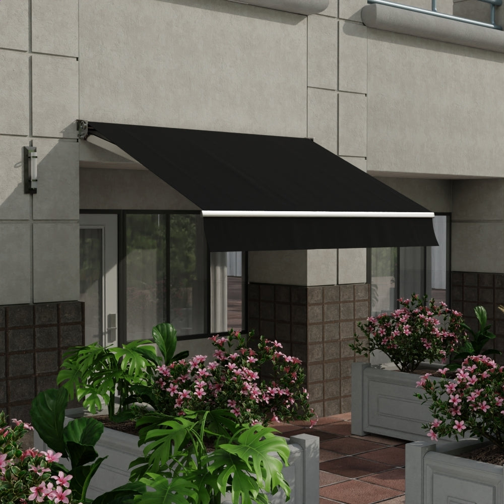 Sunbrella 60 Custom Standard Slate Fabric lifestyle