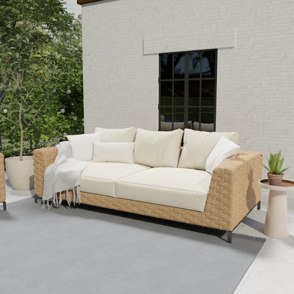 Brampton Sand Fabric lifestyle