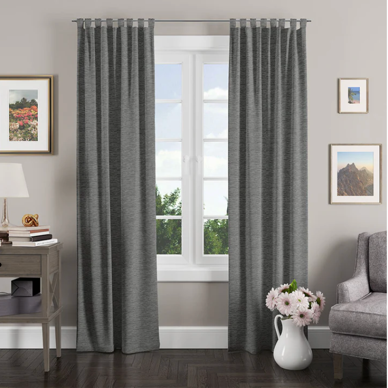 Starling Graphite Fabric
