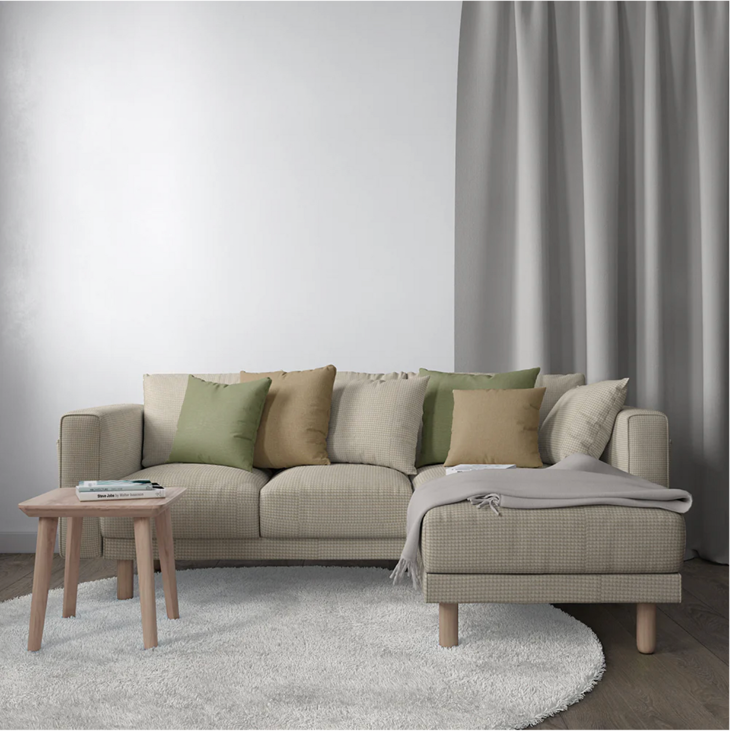 Abaco Ivory Fabric