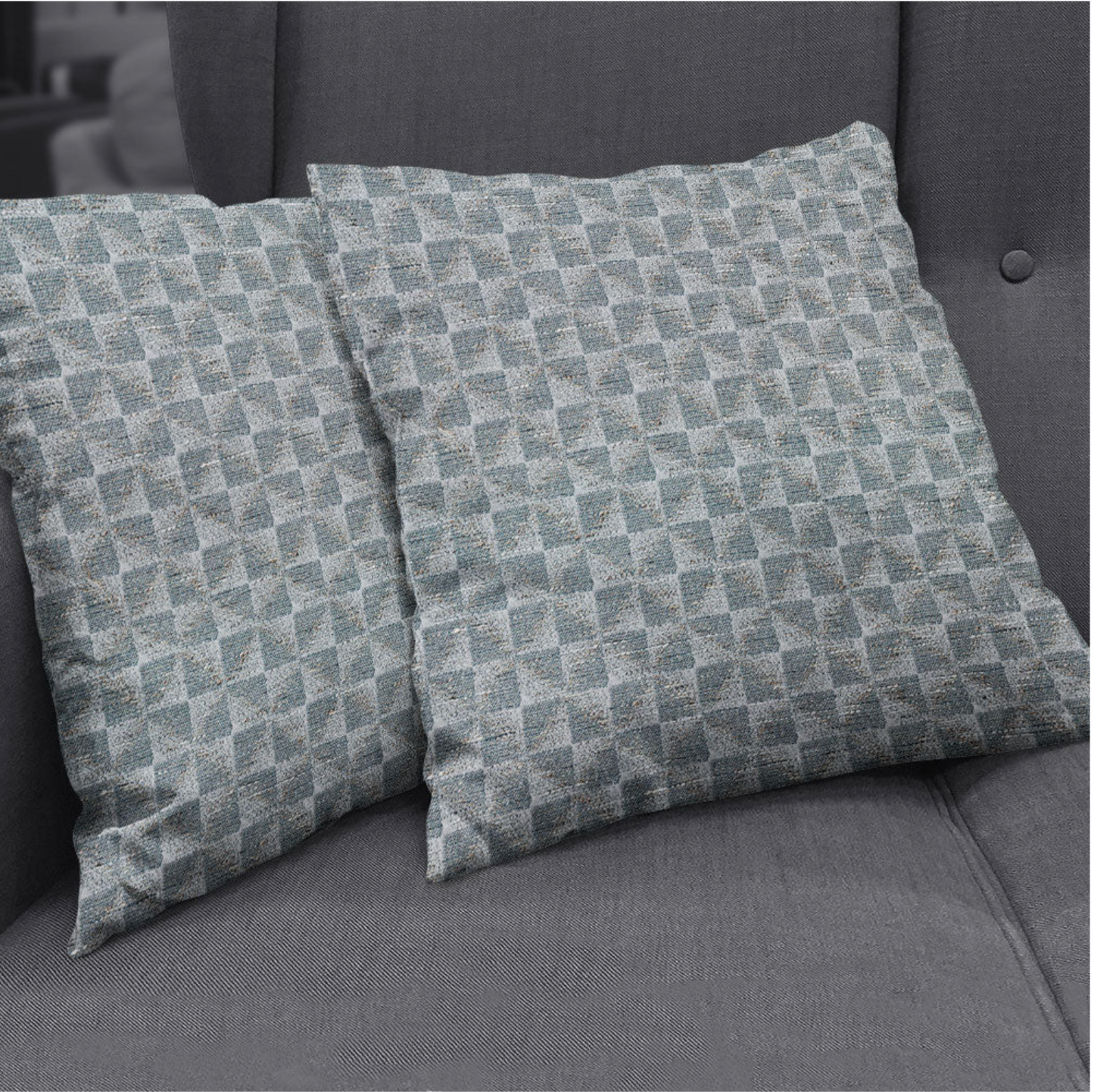 Tic Tac Slate Fabric
