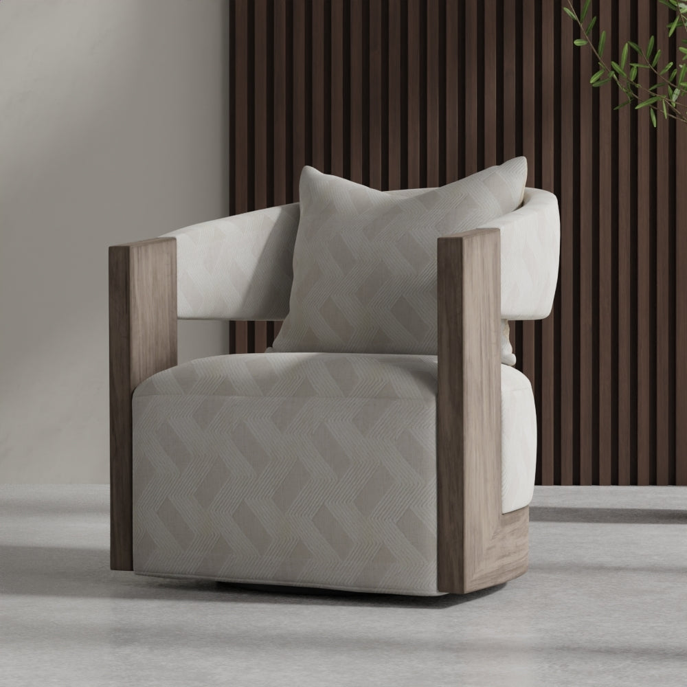 Trellis Ivory Fabric lifestyle