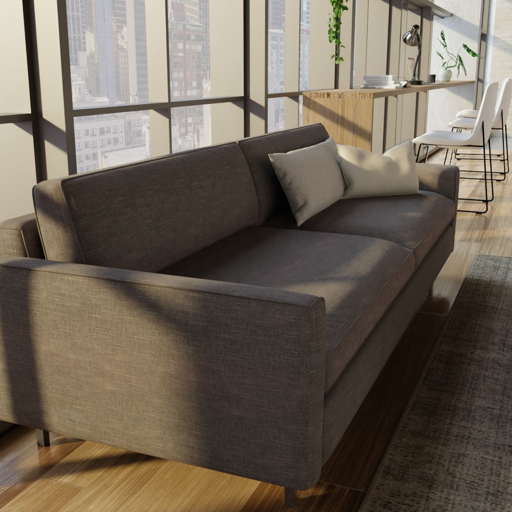 Riker Grey Fabric lifestyle