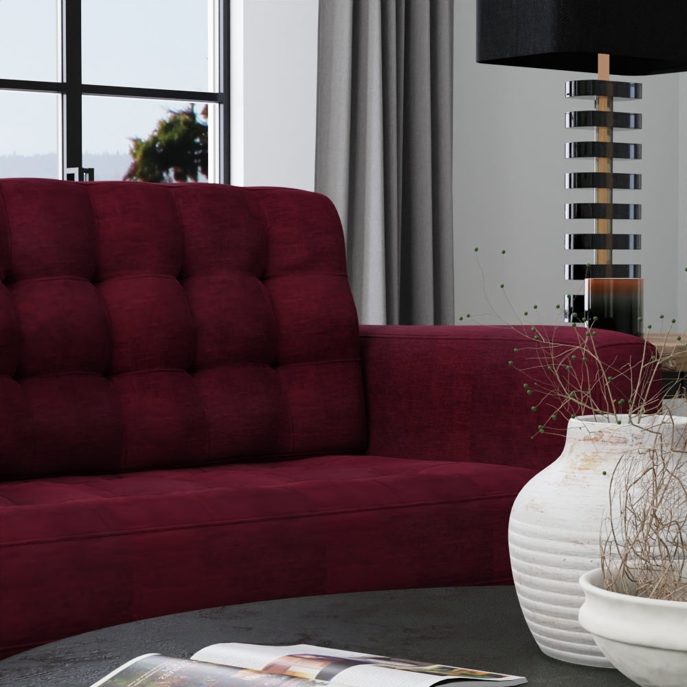 Watts Cranberry Fabric lifestyle