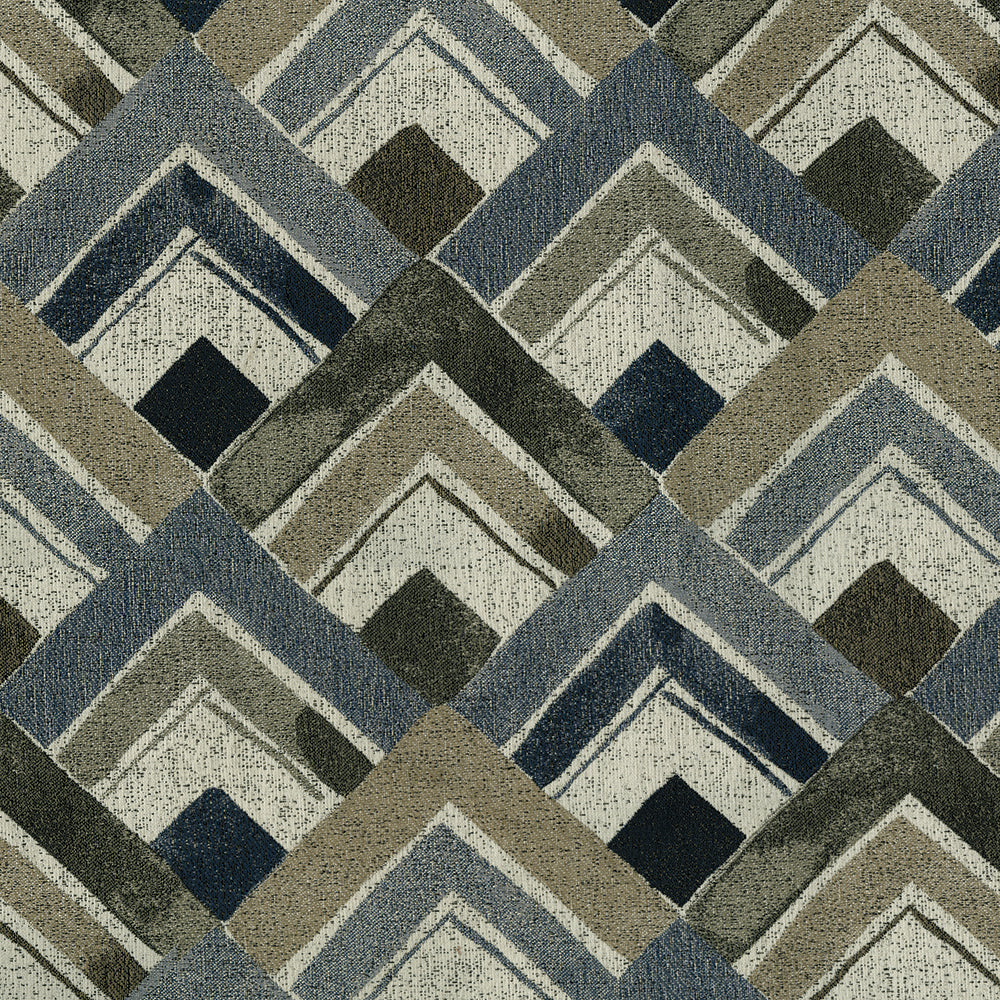 Conquest True Blue Fabric