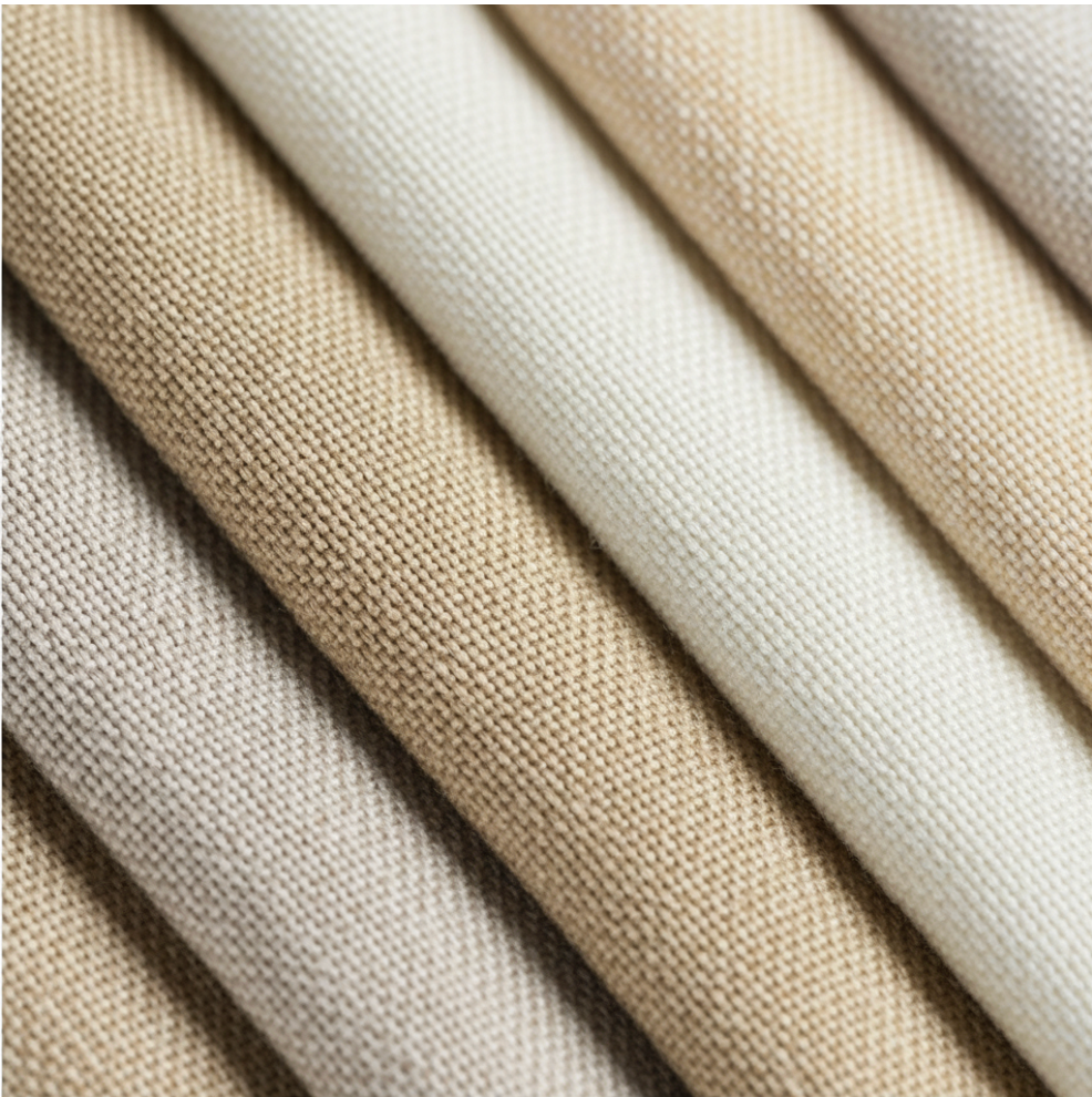 Beige & Cream Upholstery Fabric by the Yard