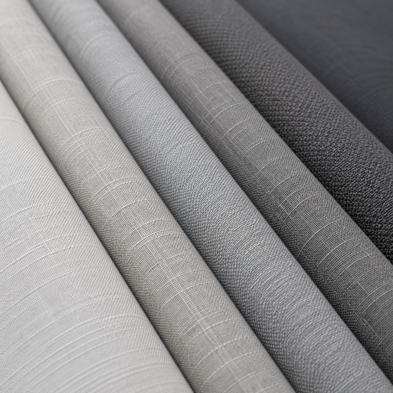 Grey & Silver Upholstery Fabric by the Yard