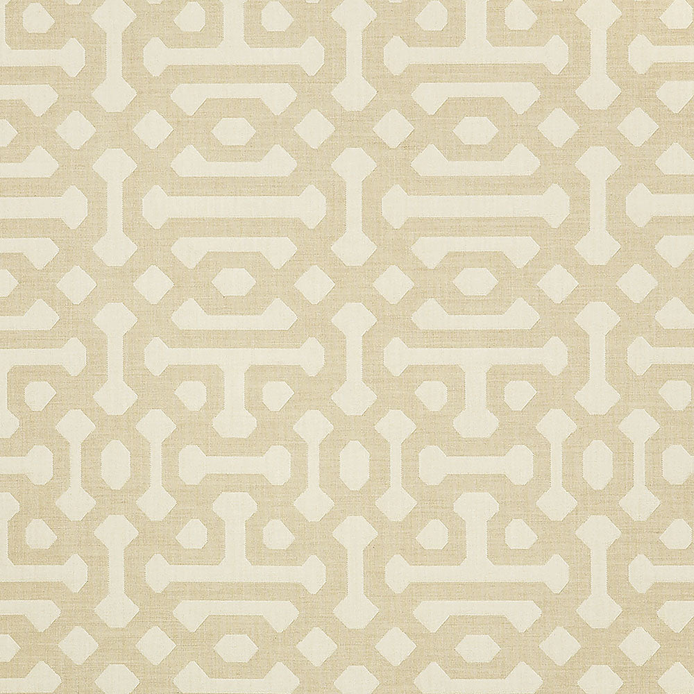 Sunbrella Furniture Fretwork Flax Fabric