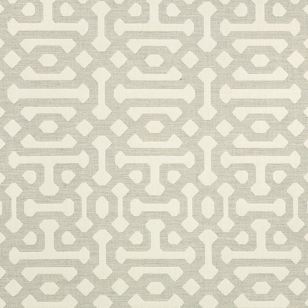 Sunbrella Furniture Fretwork Pewter Fabric