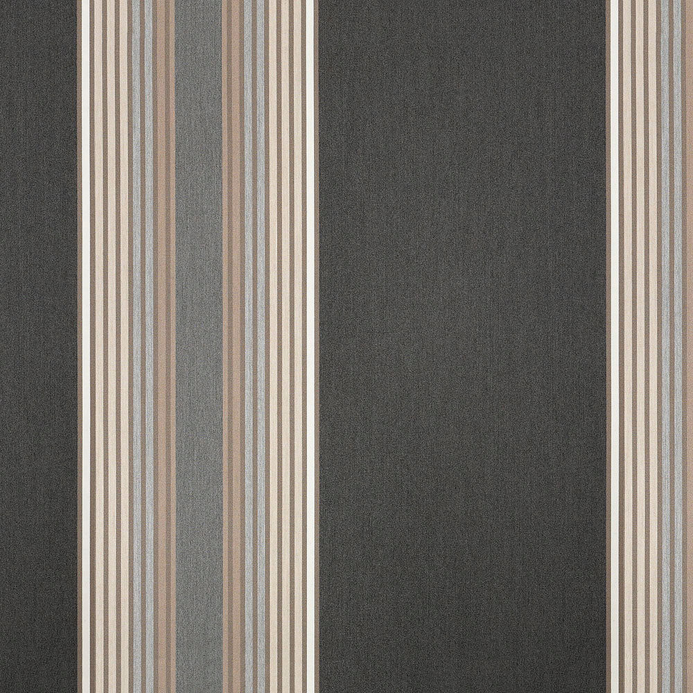 Sunbrella 46 Stripes Premium Tillman Shale Fabric