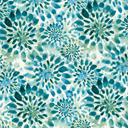 Burst Mermaid Fabric