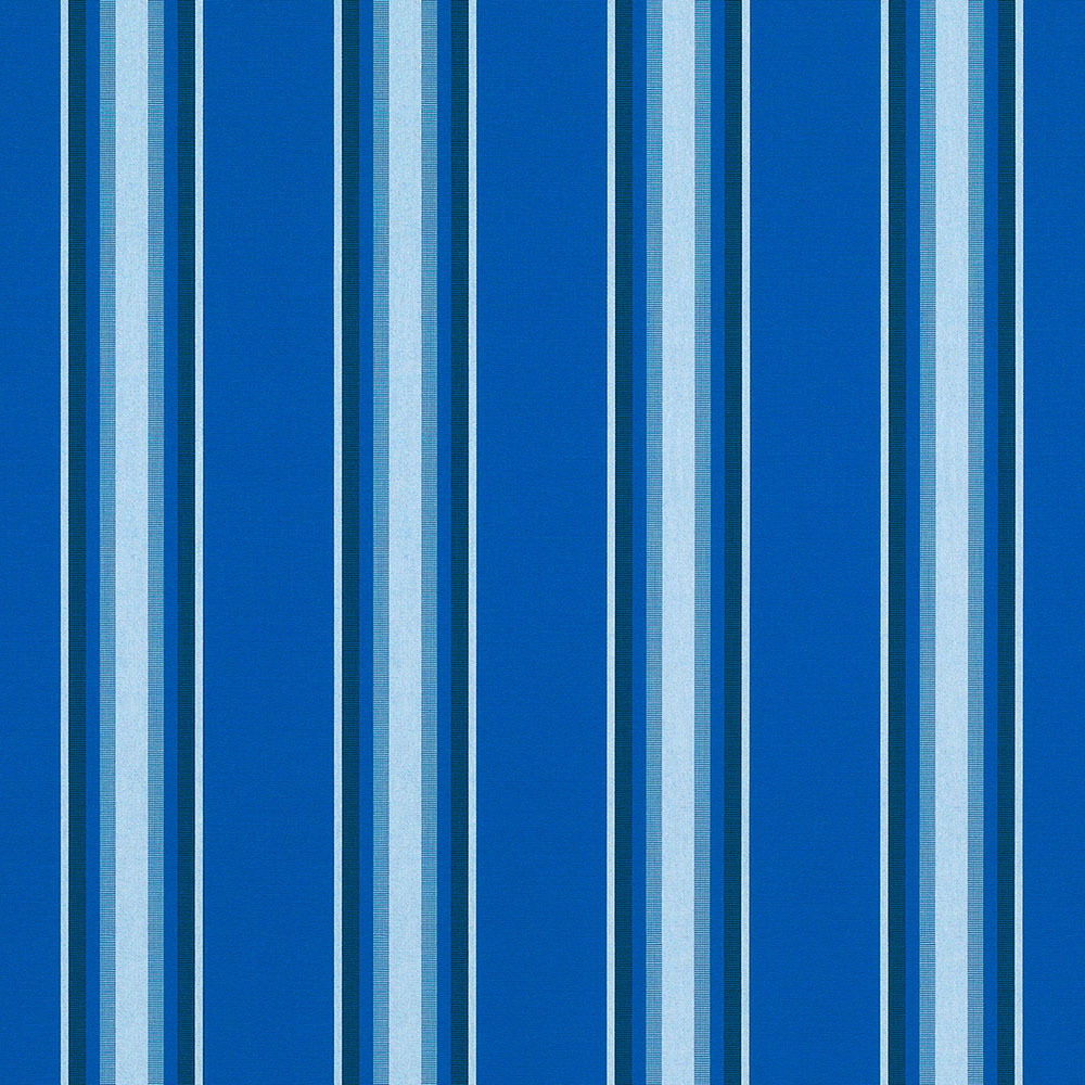 Sunbrella 46 Stripes Standard Pacific Blue Fancy Fabric