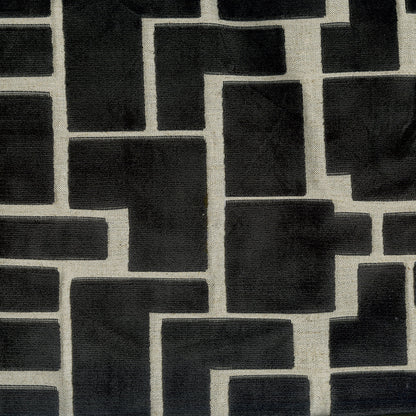 Radiate Charcoal Fabric