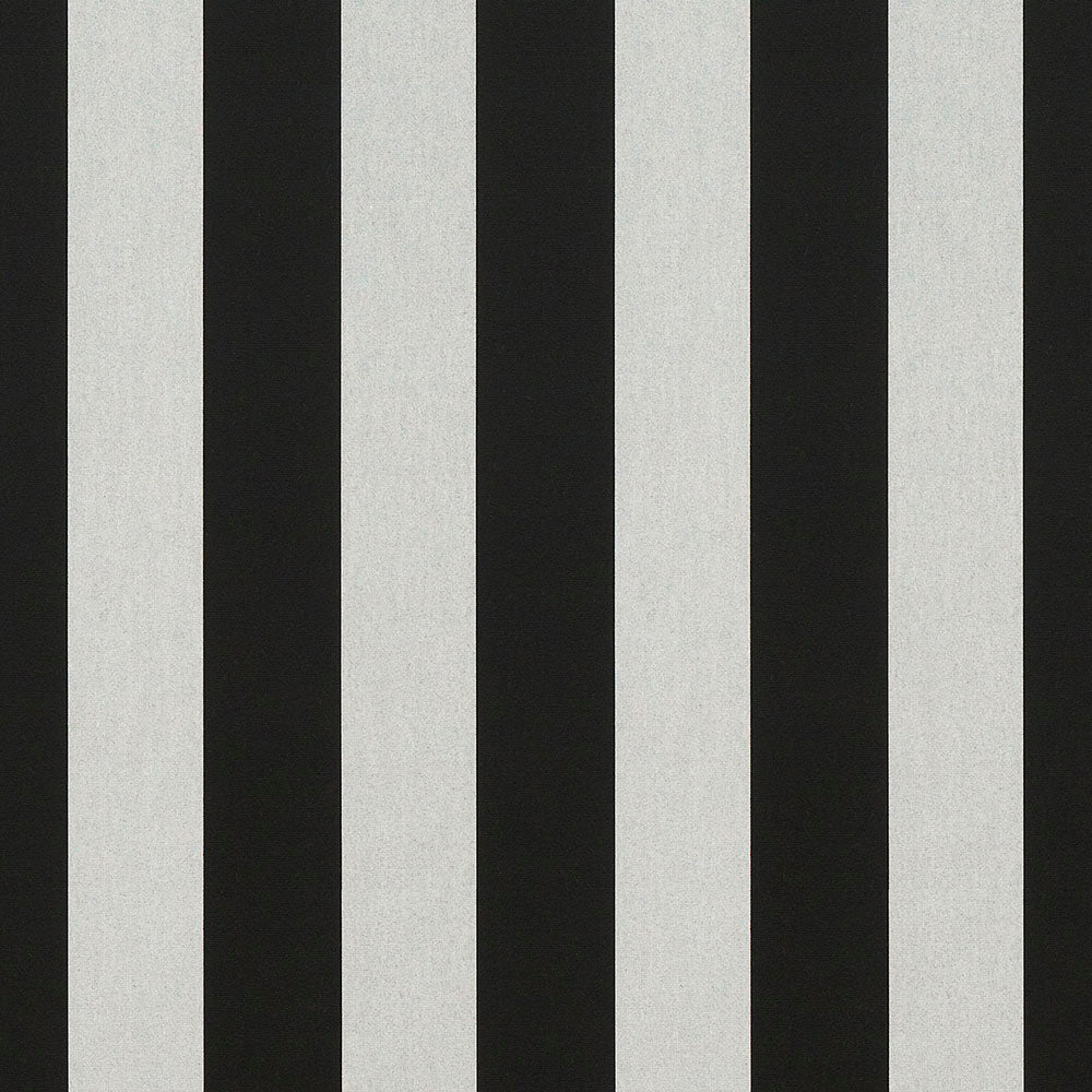 Sunbrella 5700 Stripes Black/White 6 Bar Fabric
