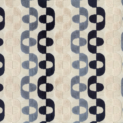 Papyrus True Blue Fabric