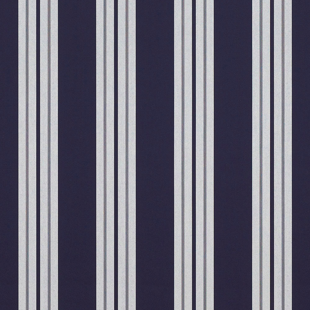 Sunbrella 46 Stripes Premium Captain Navy/Ntrl Cl Fabric