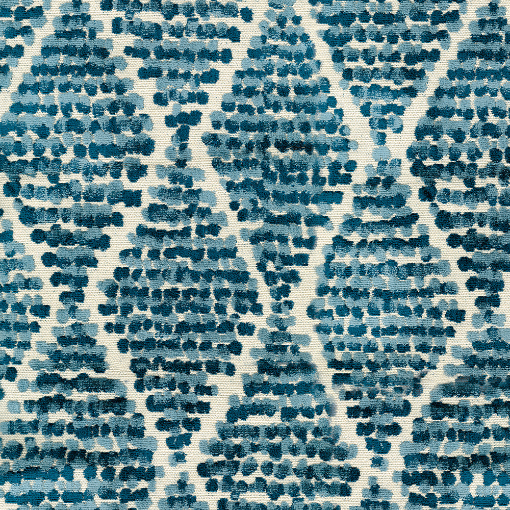 Tiger Indigo Fabric