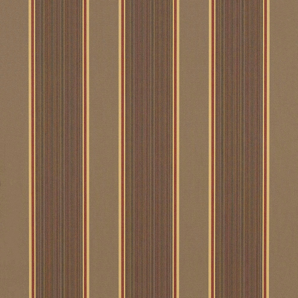 Sunbrella 46 Stripes Premium Eastridge Cocoa Fabric