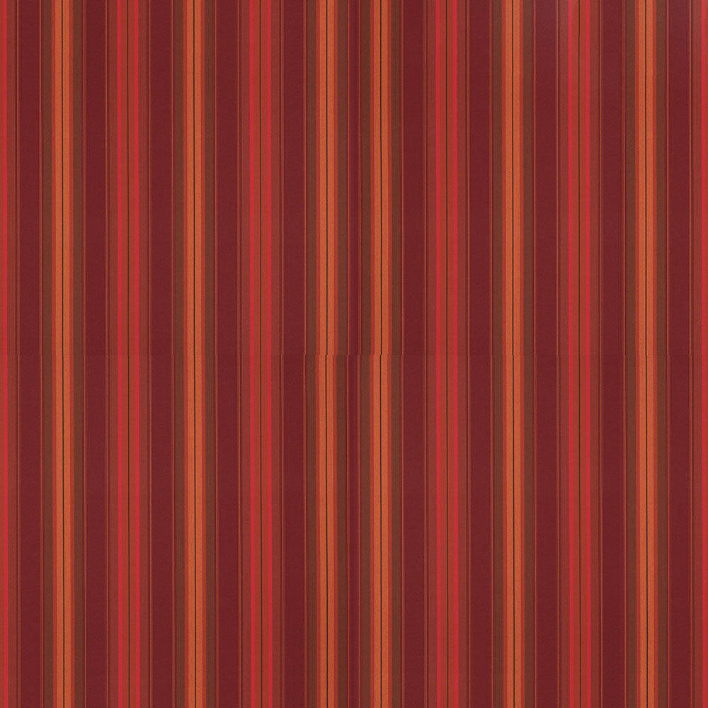 Sunbrella 46 Stripes Premium Saxon Chili Fabric
