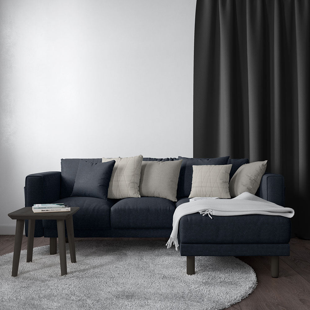 Amicable Navy Fabric lifestyle