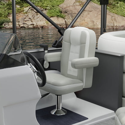 Armada 100 Atlantic Mist Gray Fabric lifestyle