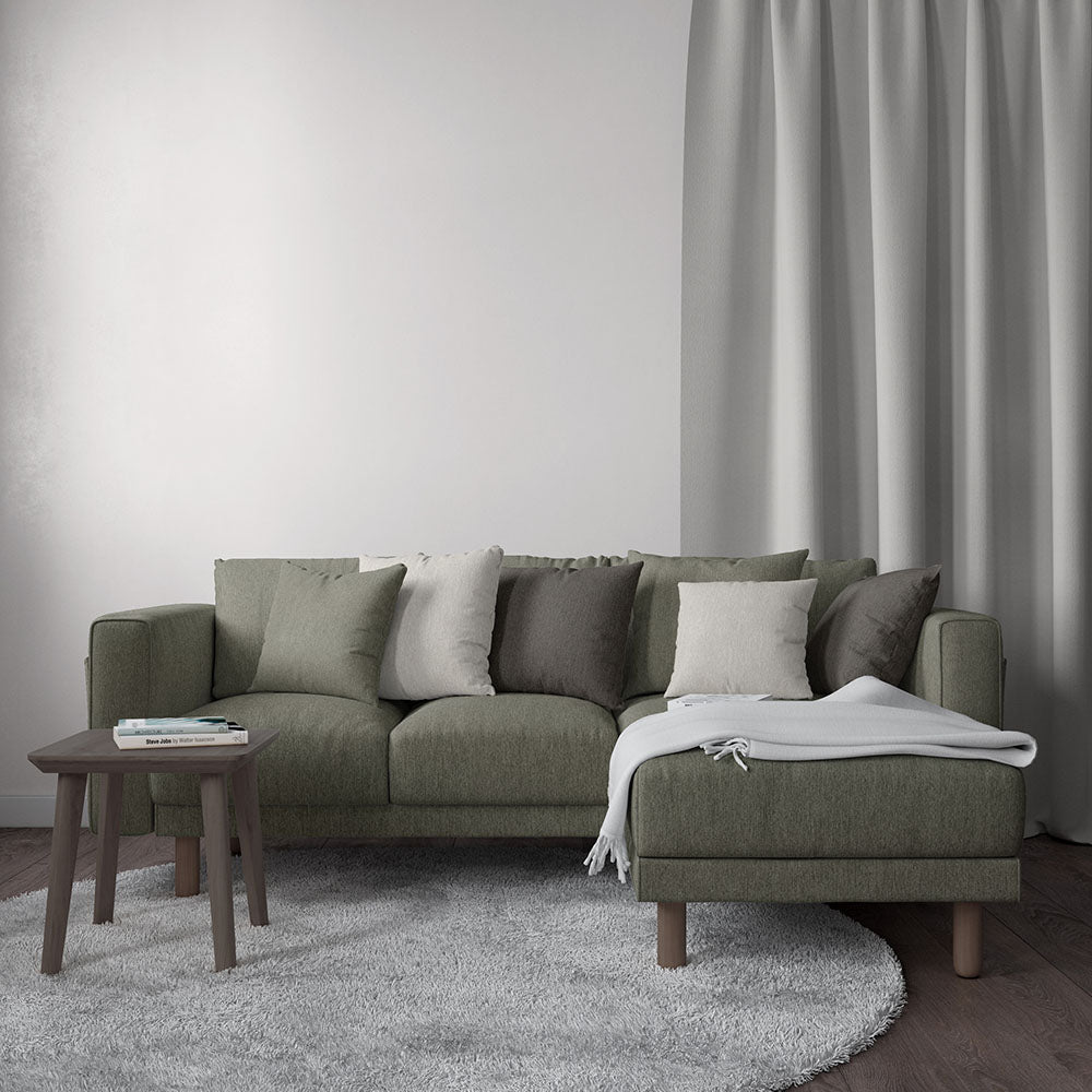 Griffin Light Brown Fabric lifestyle