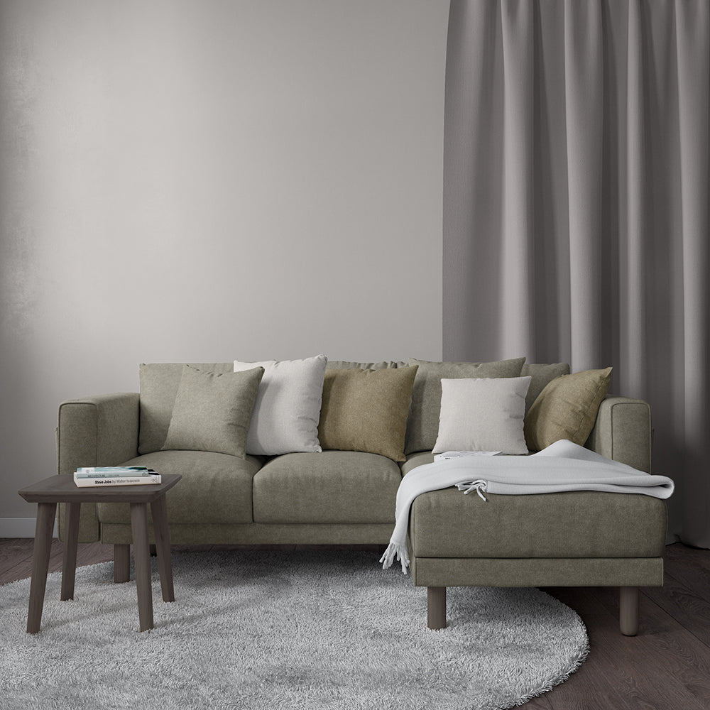 Hawthorne Putty Fabric lifestyle