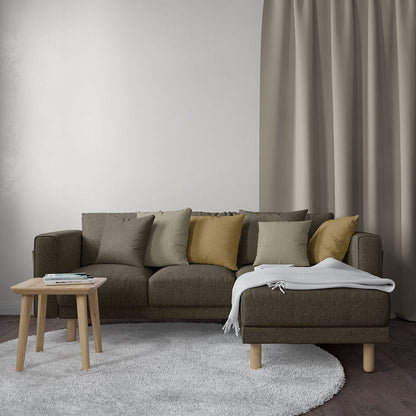 Bonjour Pecan Fabric lifestyle