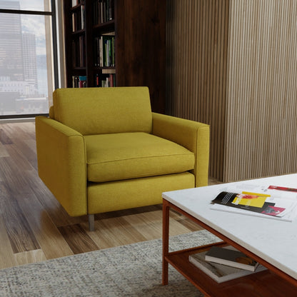 Carter Chartreuse Fabric lifestyle