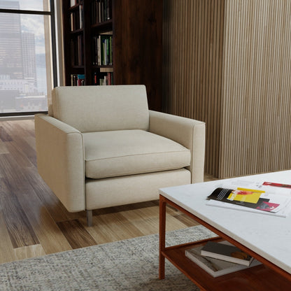 Carter Limestone Fabric lifestyle