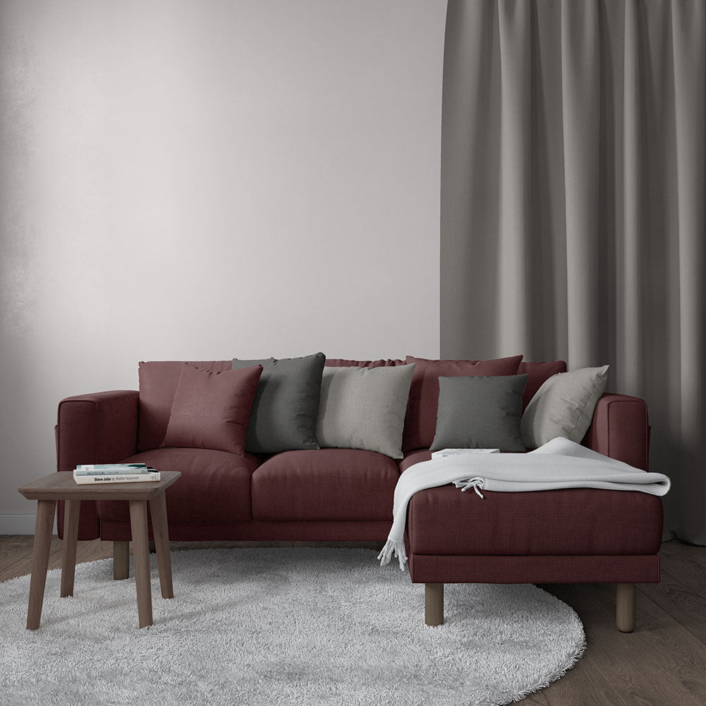 Devine Burgundy Fabric lifestyle