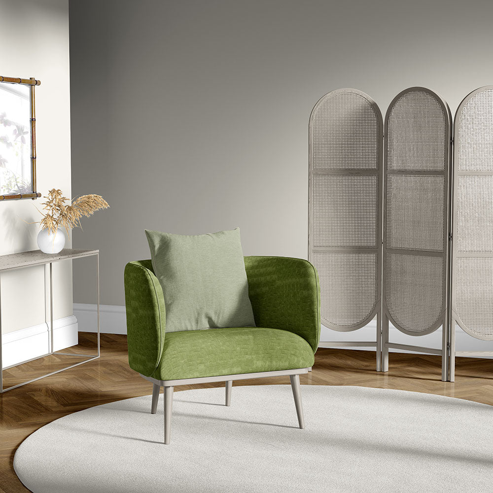 Pique Olive Fabric lifestyle