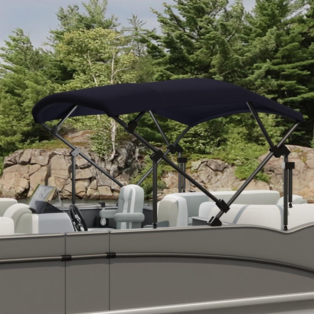 Sunbrella SeaMark 60 Captain Navy Fabric lifestyle
