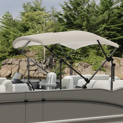 Sunbrella SeaMark 60 Oyster Fabric lifestyle